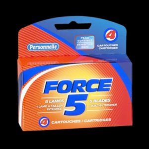 Personnelle force 4 cartridges (3 packs - 12 blades in total)